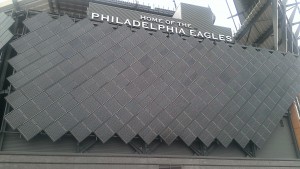 11000 solar panels affixed to Lincoln Financial Field