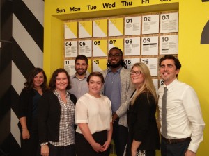 Members of the 2015 Studio team (L-R): Jamie Magaziner, Mary Ellen McCarty, Enrique Rivera, Valerie Panacio, Brandon Vaughn, Lauren Van Dyk, Brian Blacker