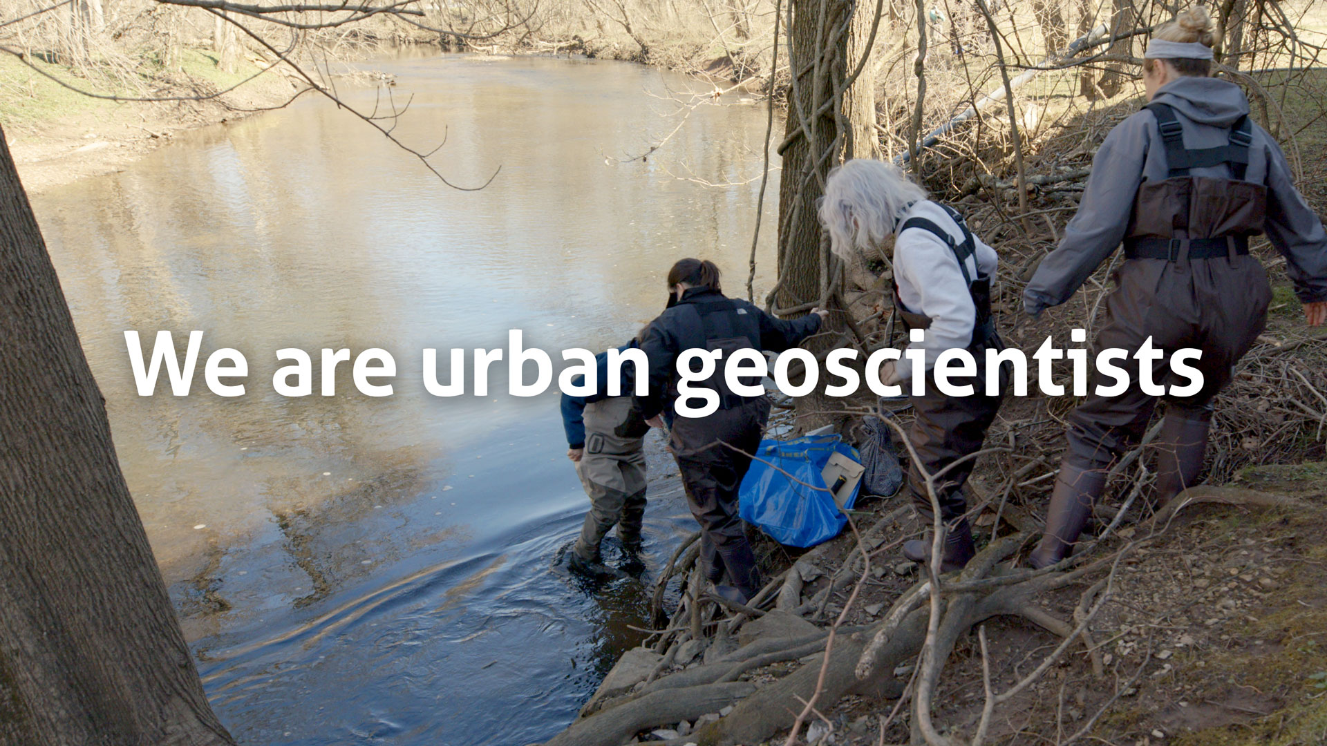Why be a geoscientist? Career Paths for Urban Geoscientists