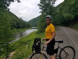 Biking in the "Grand Canyon of Pennsylvania"