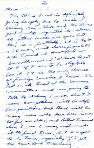 Page three of a handwritten letter. Transcript of entire letter linked below these images.
