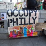 Occupy Philly banner