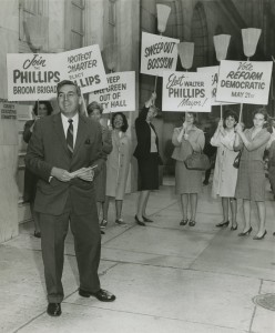 Phillips during mayoral race
