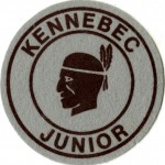 Kennebec Junior felt patch, undated