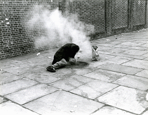 Homeless man, c. 1955