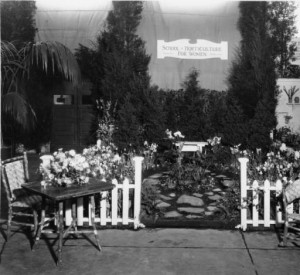 PSHW's 1932 Flower Show Exhibit