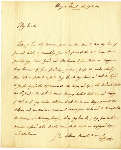 Lafayette letter