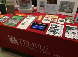 Animals table at Free Library Event