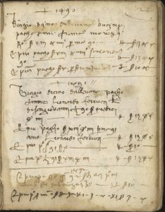 Florentine Grain Dealer Account Book, 1466-1524. 