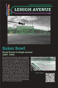 Baker Bowl poster