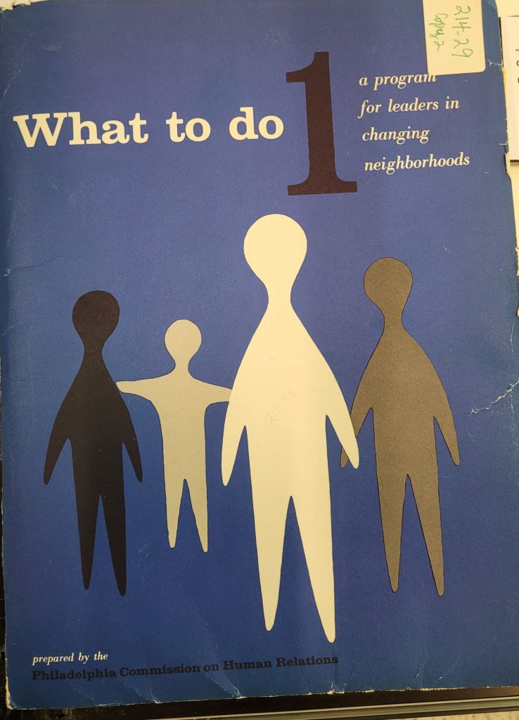 What To Do pamphlet