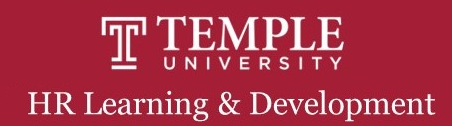 Temple University - HR Learning & Development Logo