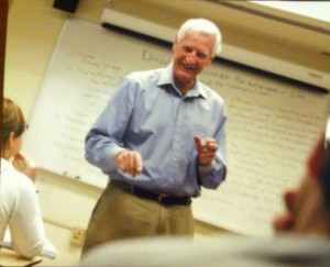 John Raines teaching