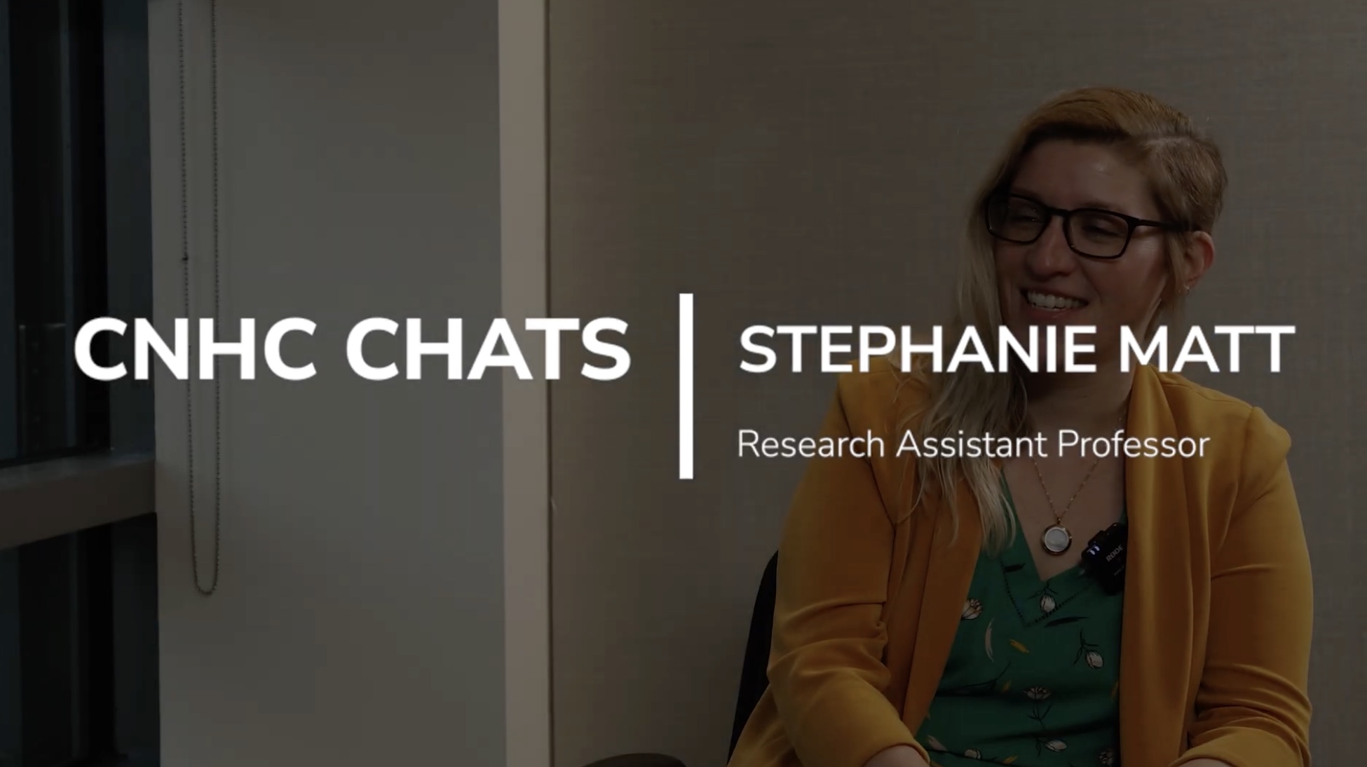 CNHC Chats – Stephanie