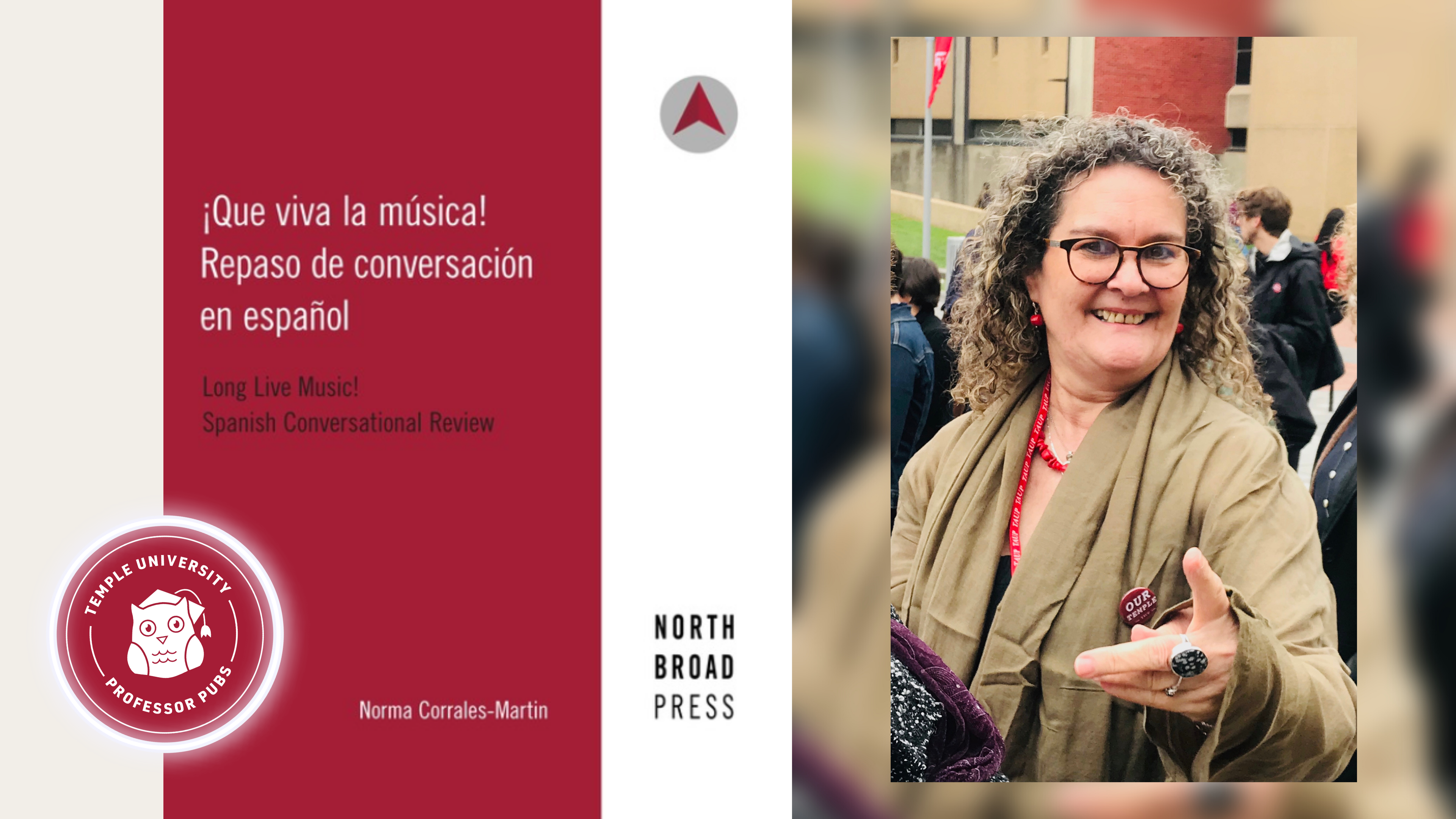 Temple Professor’s New Book, ¡Que Viva La Música!, Uses Music to Teach Spanish