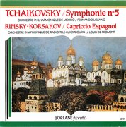 Album cover for Tchaikovsky symphony number 5.