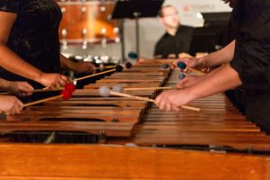 Xylophone playing