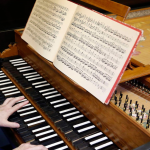 Hands on a harpsichord