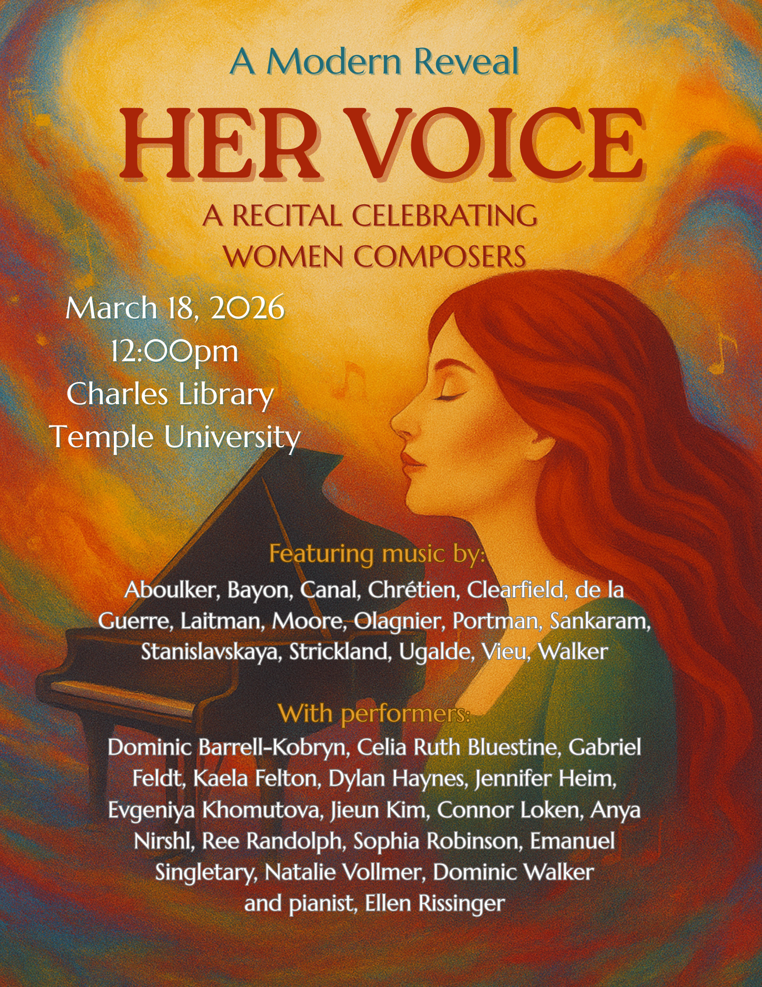 Diversifying Concert Repertoire: Resources for Music by Women Composers