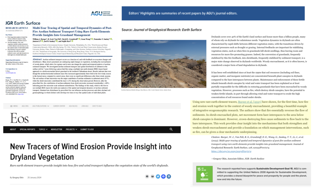 New Publication in JGR Earth Surface | Ravi Lab
