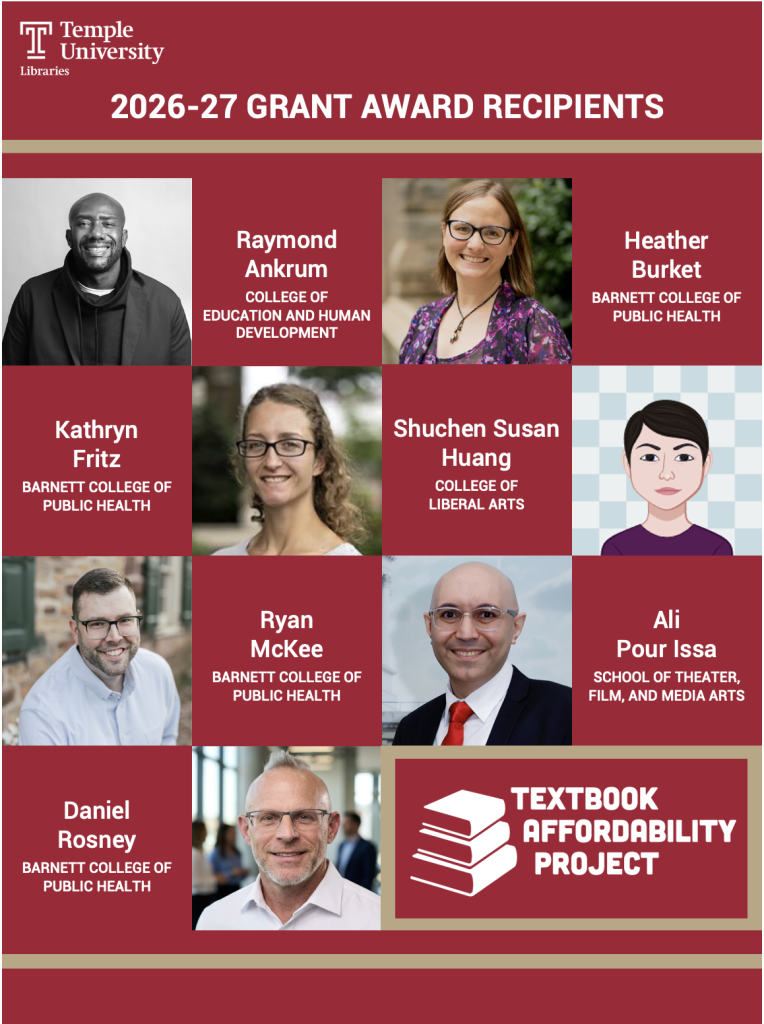headshots of 2026-27 Grant Award Recipients