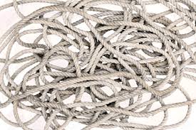 Tangled ropes