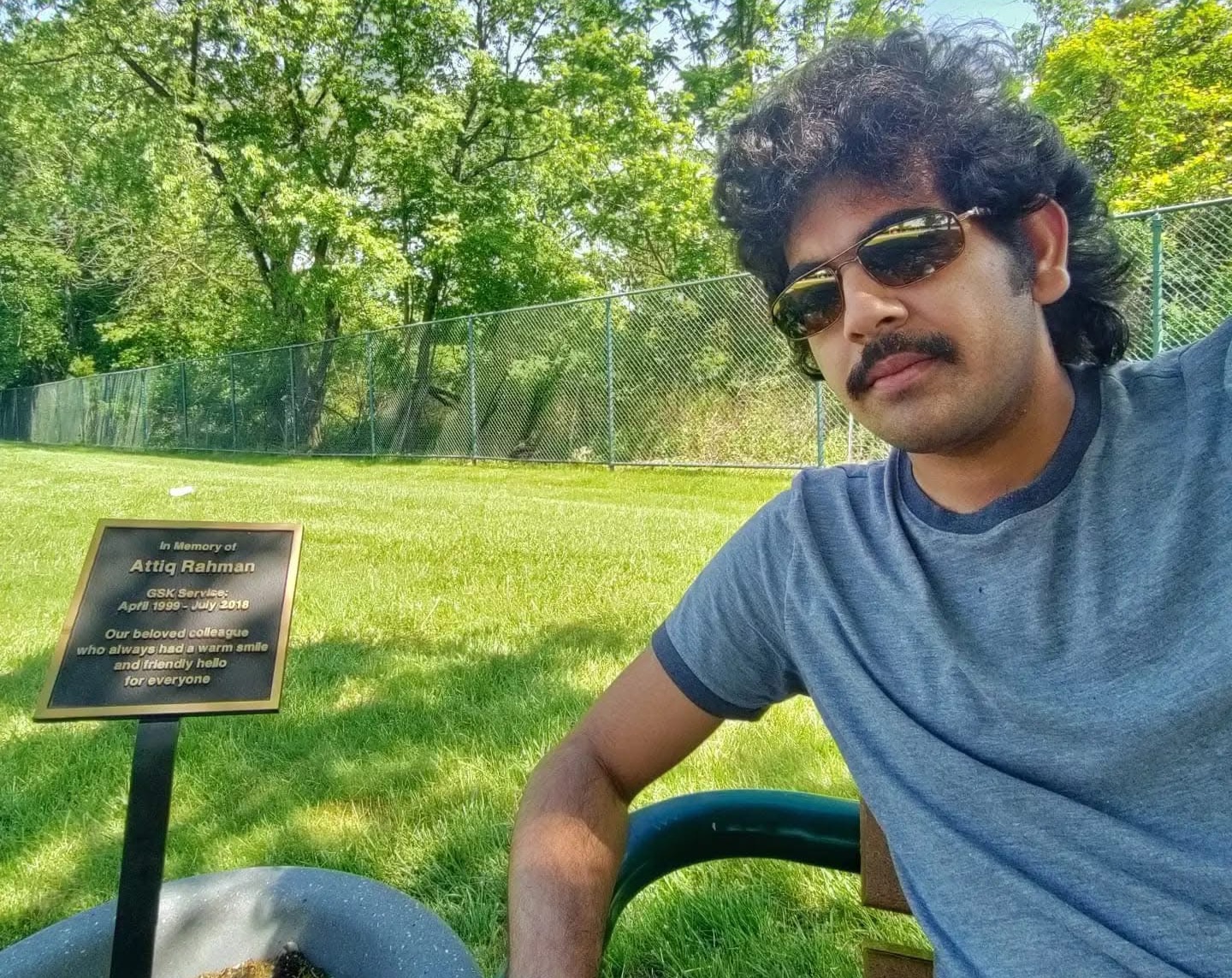 GSK memorial for Attiq Rahman