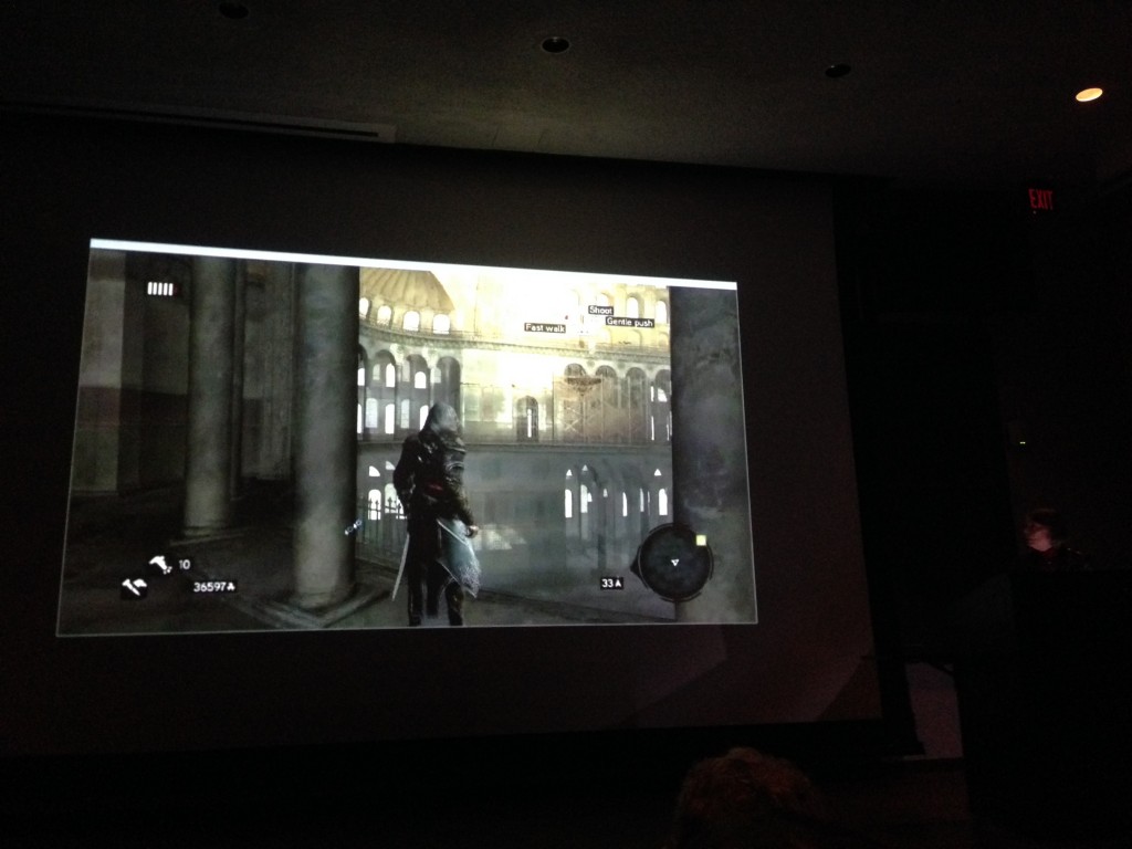 Annabel Wharton's avatar moving through Hagia Sophia in Assassin's Creed Revelations