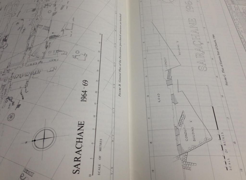 Saraçhane Site Plan (Harrison 1986)