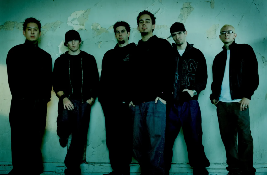 Photo of the members of Linkin Park