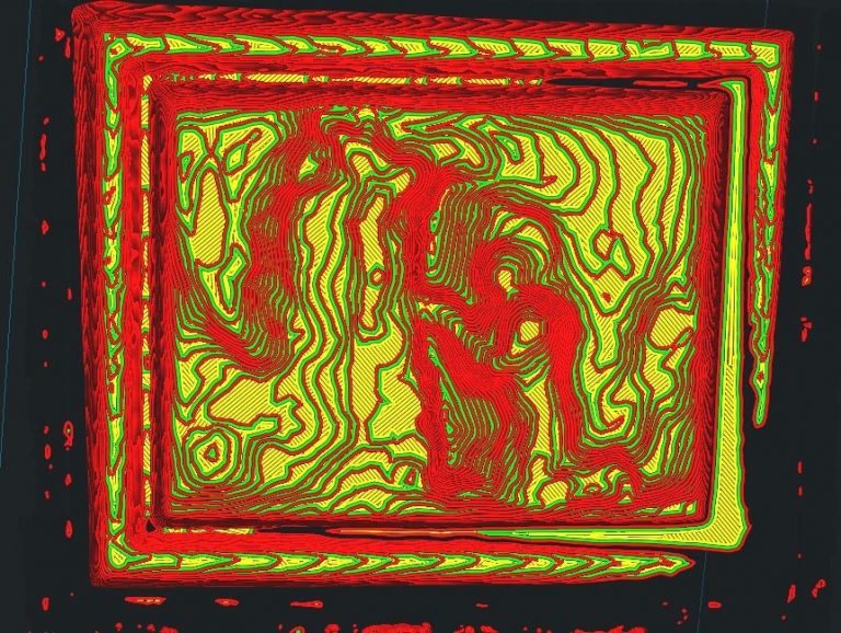 A scanned 3D model of St. Jerome. 