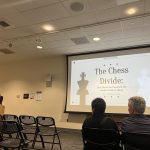 RCL Intern Catherine Lane presenting her research on chess streaming at Temple University