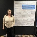 Dr. Sarah Bass Presenting a Poster at APHA Conference, 2024