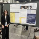 RCL Research Coordinator Katie Singley Presenting a Poster at APHA Conference, 2024