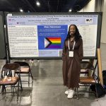 RCL Doctoral Fellow Imani Wilson-Shabazz presenting her work at APHA Conference, 2024