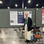Research Partner and Temple Colleague Amber Davidson presenting her research at APHA Conference, 2024