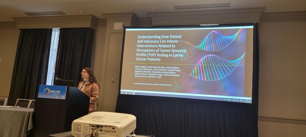 RCL Research Coordinator Katie Singley Presenting at APHA Conference, 2024