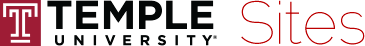 Temple University Sites Logo